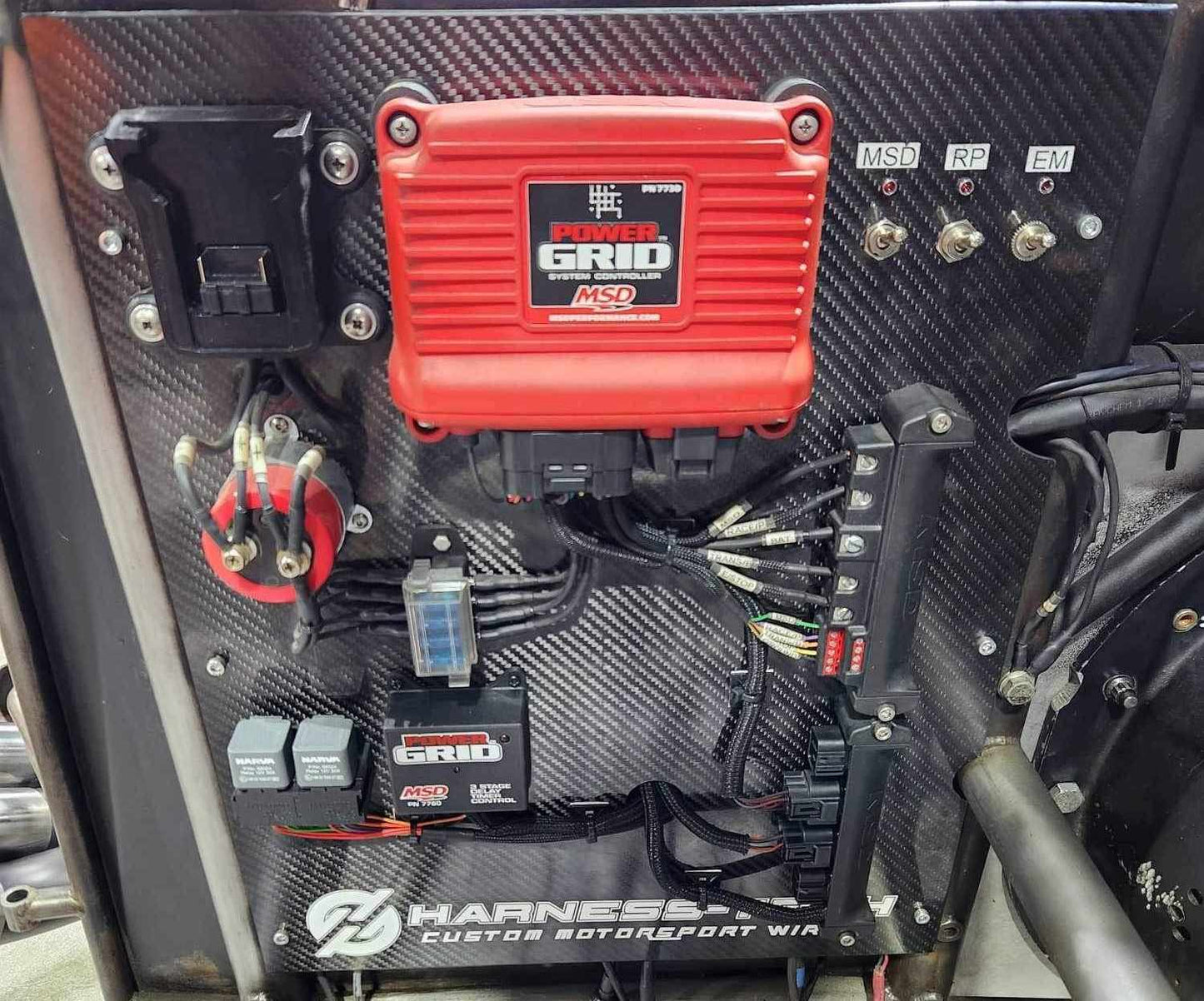 Billet 18 Volt Rechargeable Battery Mount