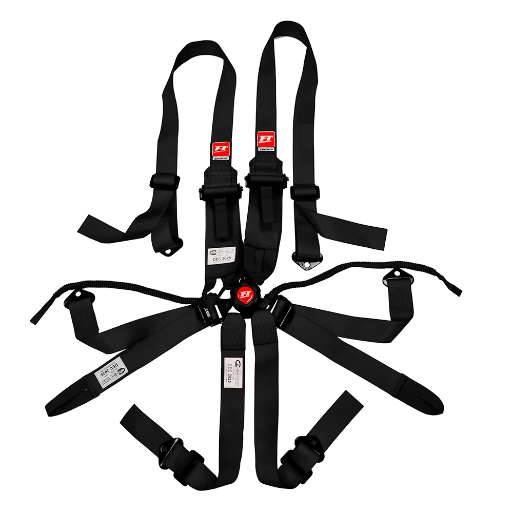 FT PRO 6 Point Camlock Drag Racing Harness SFI 2